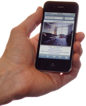 Remote access from monile device